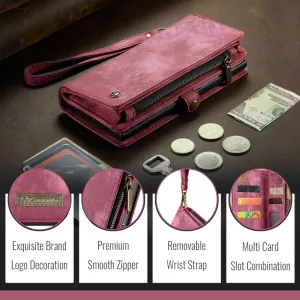 WALLET Ochranný kryt s peňaženkou 2v1 pre Google Pixel 10 / Google Pixel 10 Pro červený