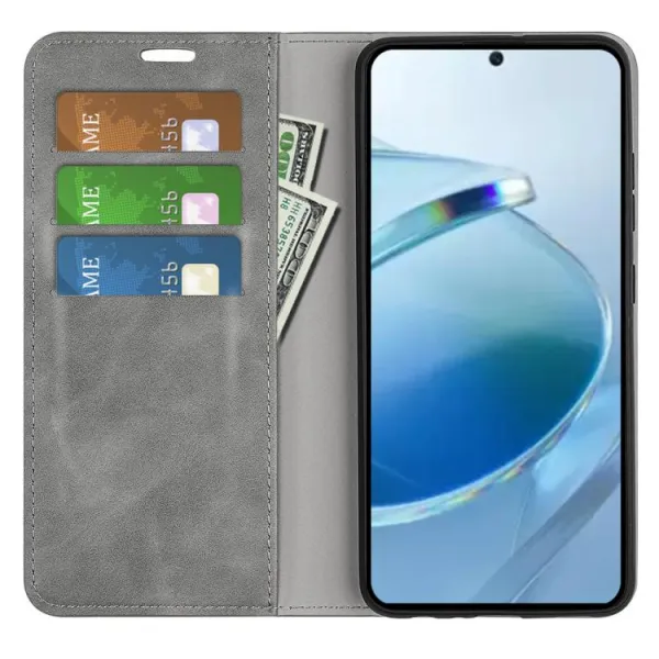 MAGNETIC Zaklápací kryt pre Xiaomi Redmi 15C / Redmi 15C 5G šedý