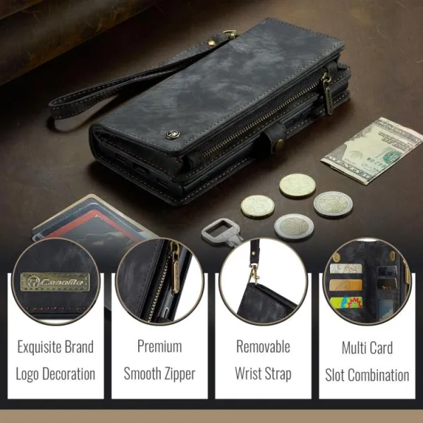 WALLET Ochranný kryt s peňaženkou 2v1 pre Google Pixel 10 / Google Pixel 10 Pro čierny