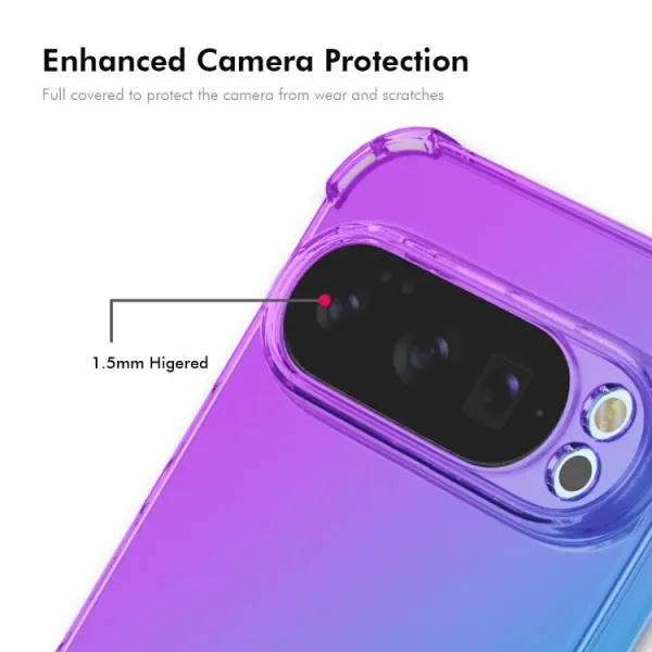 ENKAY GRADIENT Ochranný obal pre Google Pixel 10 / Google Pixel 10 Pro BLUE PINK
