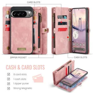 WALLET Ochranný kryt s peňaženkou 2v1 pre Google Pixel 10 Pro XL ružový