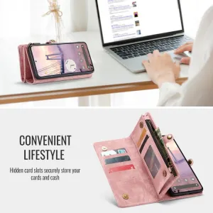 WALLET Ochranný kryt s peňaženkou 2v1 pre Google Pixel 10 / Google Pixel 10 Pro ružový