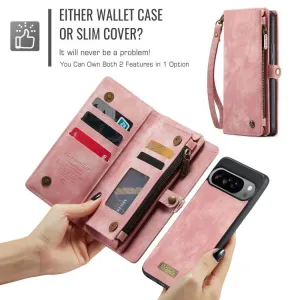 WALLET Ochranný kryt s peňaženkou 2v1 pre Google Pixel 10 Pro XL ružový