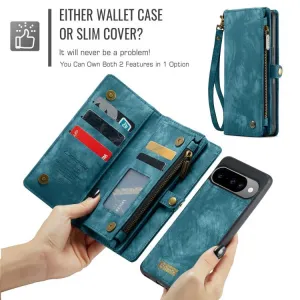WALLET Ochranný kryt s peňaženkou 2v1 pre Google Pixel 10 / Google Pixel 10 Pro modrý