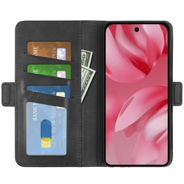 SIDE Peňaženkové puzdro pre Google Pixel 10 / Google Pixel 10 Pro čierne
