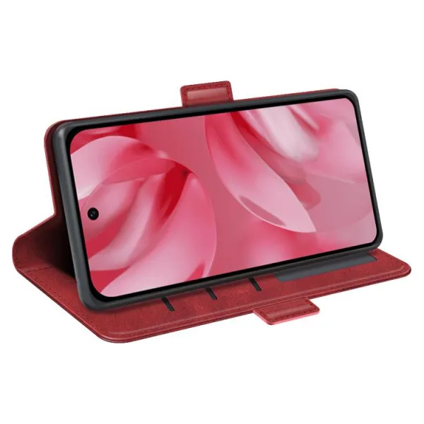SIDE Peňaženkové puzdro pre Google Pixel 10 / Google Pixel 10 Pro červené
