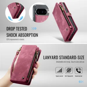 WALLET Ochranný kryt s peňaženkou 2v1 pre Google Pixel 10 / Google Pixel 10 Pro červený