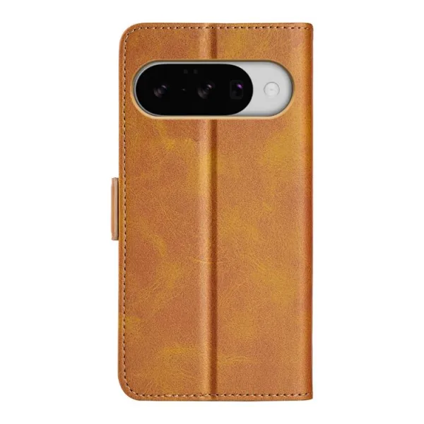 SIDE Peňaženkové puzdro pre Google Pixel 10 / Google Pixel 10 Pro svetlohnedé