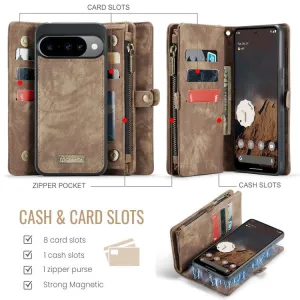 WALLET Ochranný kryt s peňaženkou 2v1 pre Google Pixel 10 / Google Pixel 10 Pro hnedý