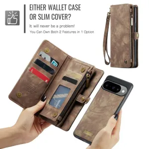 WALLET Ochranný kryt s peňaženkou 2v1 pre Google Pixel 10 / Google Pixel 10 Pro hnedý