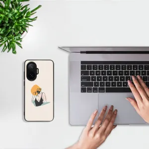 MY ART Ochranný kryt pre Xiaomi Poco F7 WOMAN (197)