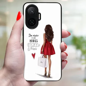 MY ART Ochranný kryt pre Xiaomi Poco F7 RED DRESS (137)