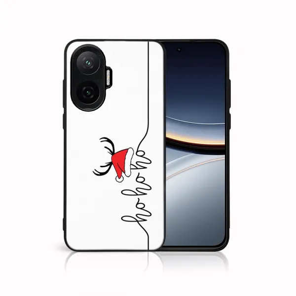 MY ART Kryt s vianočným dizajnom Xiaomi Poco F7 HOHOHO (073)