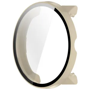 PC FULL COVER Plastový kryt so sklom pre Suunto Run IVORY