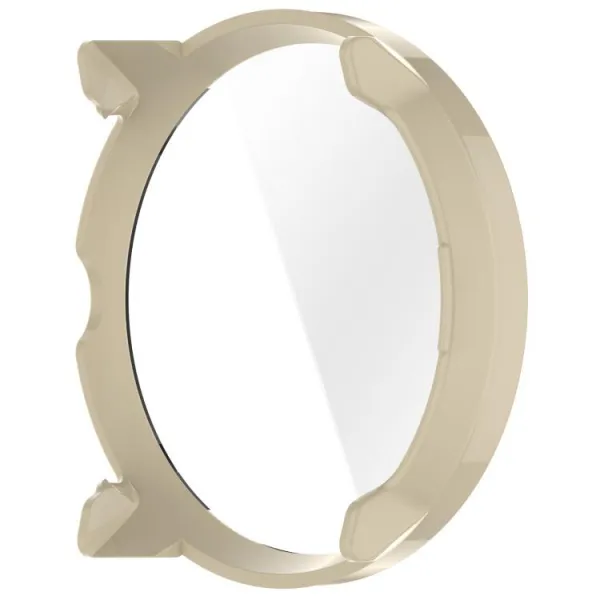 PC FULL COVER Plastový kryt so sklom pre Suunto Run IVORY
