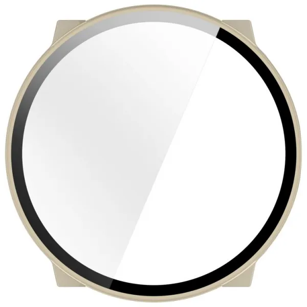 PC FULL COVER Plastový kryt so sklom pre Suunto Run IVORY