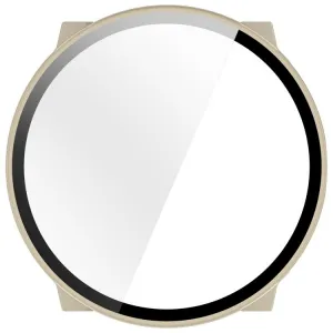 PC FULL COVER Plastový kryt so sklom pre Suunto Run IVORY