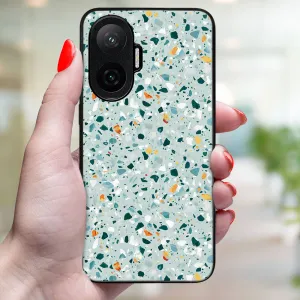 MY ART Ochranný kryt pre Xiaomi Poco F7 BLUE TERRAZZO (164)