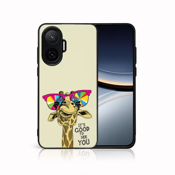 MY ART Ochranný kryt pre Xiaomi Poco F7 GIRAFFE (180)