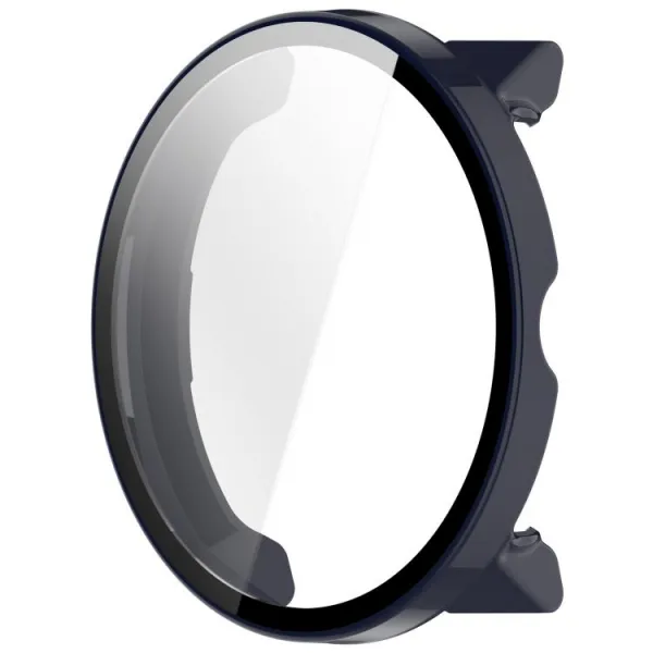 PC FULL COVER Plastový kryt so sklom pre Suunto Run modrý