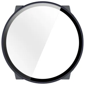 PC FULL COVER Plastový kryt so sklom pre Suunto Run modrý