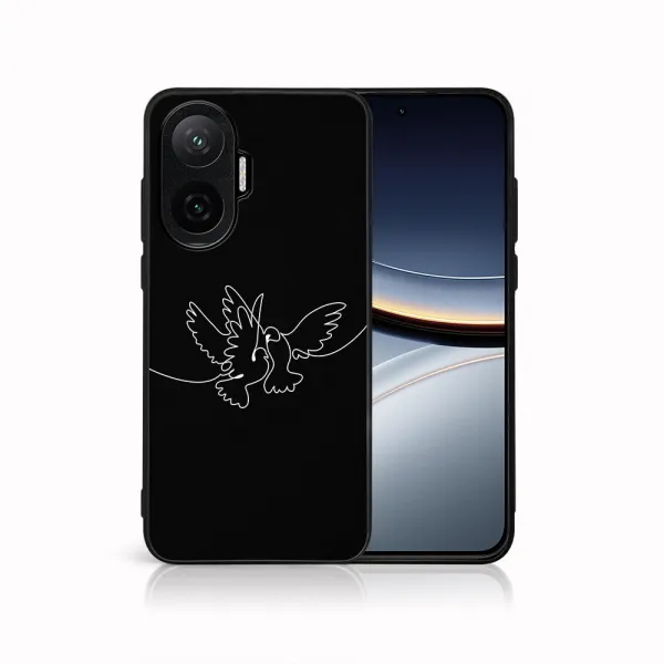 MY ART Ochranný kryt pre Xiaomi Poco F7 WHITE DOVE (195)