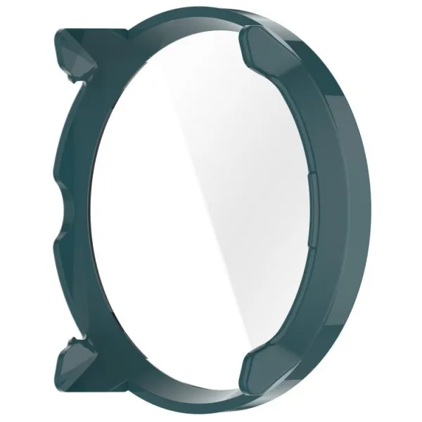 PC FULL COVER Plastový kryt so sklom pre Suunto Run zelený
