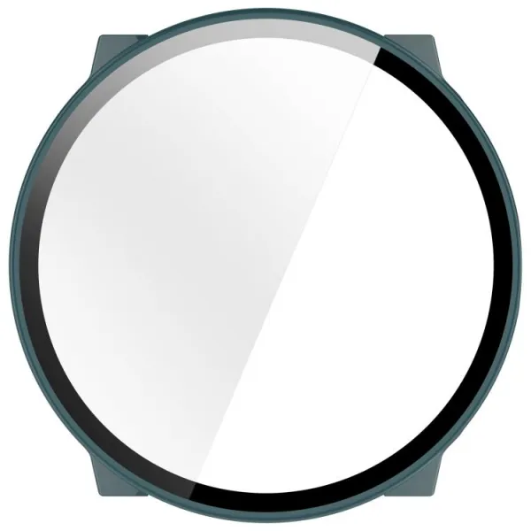 PC FULL COVER Plastový kryt so sklom pre Suunto Run zelený