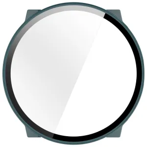 PC FULL COVER Plastový kryt so sklom pre Suunto Run zelený