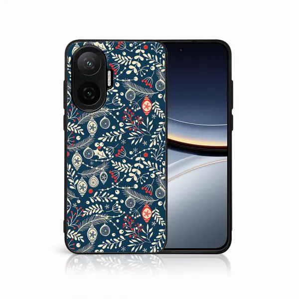 MY ART Kryt s vianočným dizajnom Xiaomi Poco F7 MISTLETOE (070)