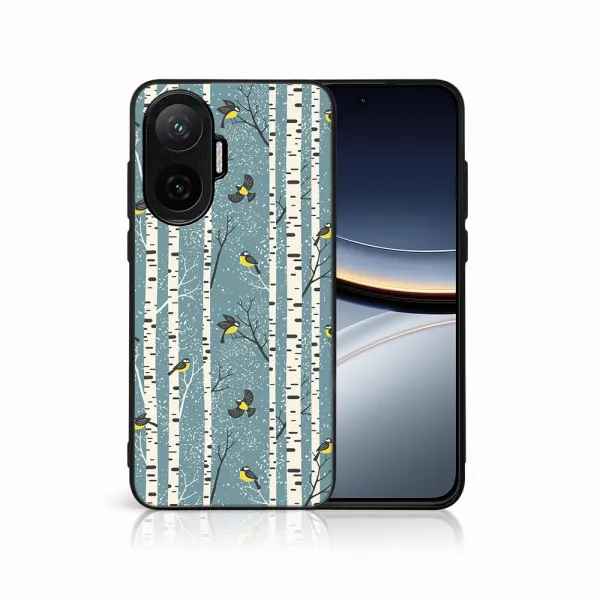 MY ART Kryt s vianočným dizajnom Xiaomi Poco F7 BIRCH (072)