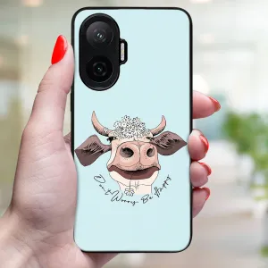 MY ART Ochranný kryt pre Xiaomi Poco F7 HAPPY COW (181)