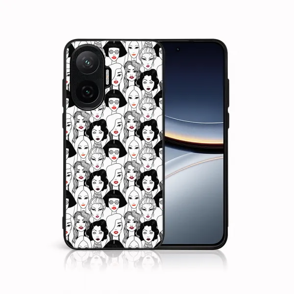 MY ART Ochranný kryt pre Xiaomi Poco F7 LIPSTICK (174)