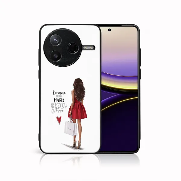 MY ART Ochranný kryt pre Xiaomi Poco F7 Pro RED DRESS (137)