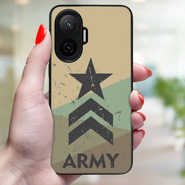 MY ART Ochranný kryt pre Xiaomi Poco F7 ARMY (236)