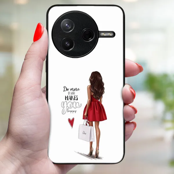 MY ART Ochranný kryt pre Xiaomi Poco F7 Pro RED DRESS (137)