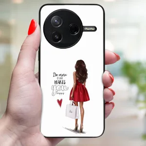 MY ART Ochranný kryt pre Xiaomi Poco F7 Pro RED DRESS (137)