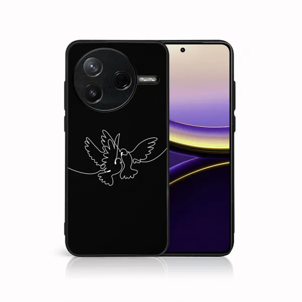 MY ART Ochranný kryt pre Xiaomi Poco F7 Pro WHITE DOVE (195)