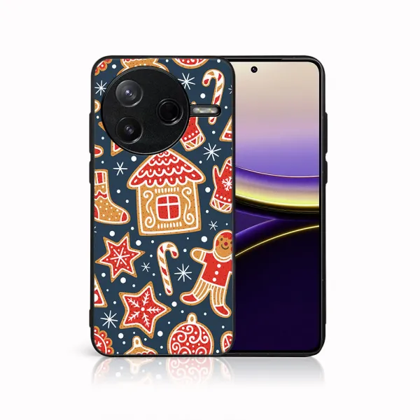 MY ART Kryt s vianočným dizajnom Xiaomi Poco F7 Pro CHRISTMAS (069)