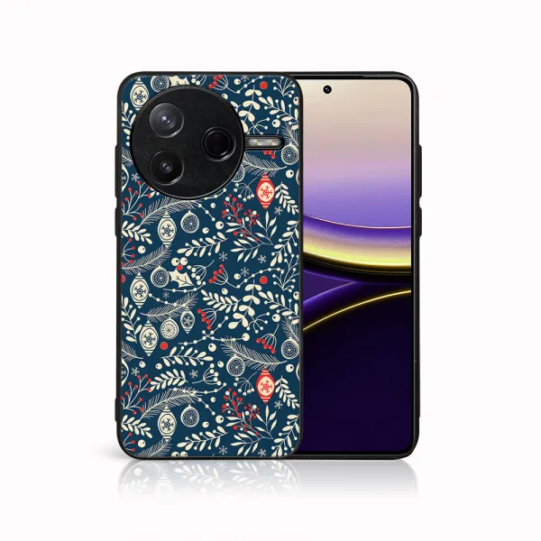 MY ART Kryt s vianočným dizajnom Xiaomi Poco F7 Pro MISTLETOE (070)