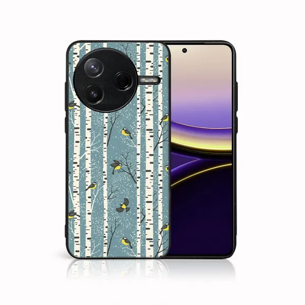 MY ART Kryt s vianočným dizajnom Xiaomi Poco F7 Pro BIRCH (072)