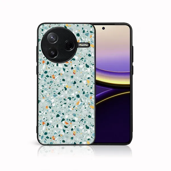 MY ART Ochranný kryt pre Xiaomi Poco F7 Pro BLUE TERRAZZO (164)
