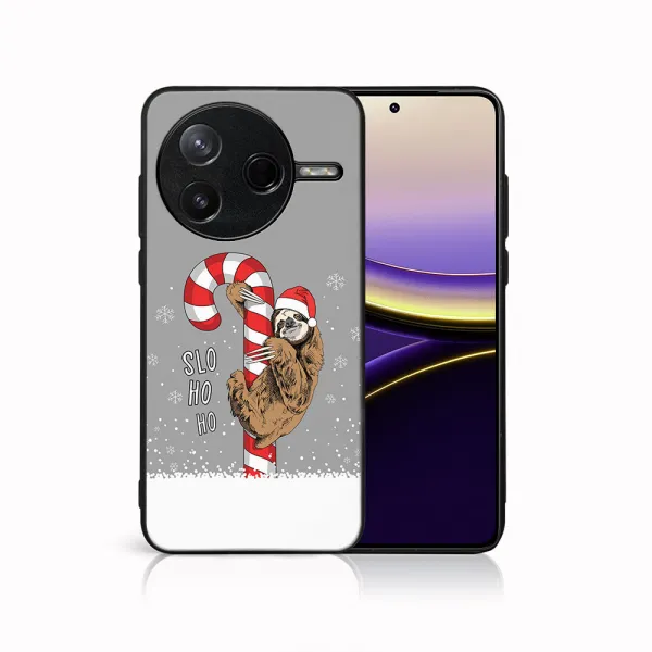 MY ART Kryt s vianočným dizajnom Xiaomi Poco F7 Pro CANDY (076)