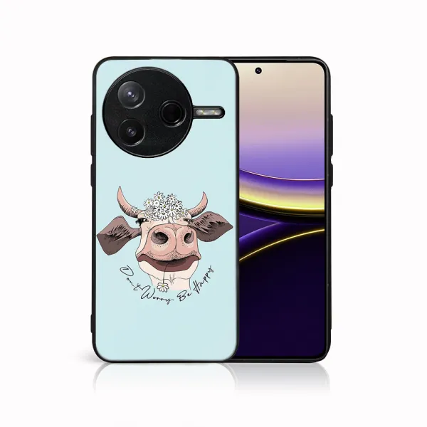 MY ART Ochranný kryt pre Xiaomi Poco F7 Pro HAPPY COW (181)