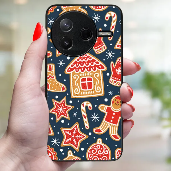 MY ART Kryt s vianočným dizajnom Xiaomi Poco F7 Pro CHRISTMAS (069)