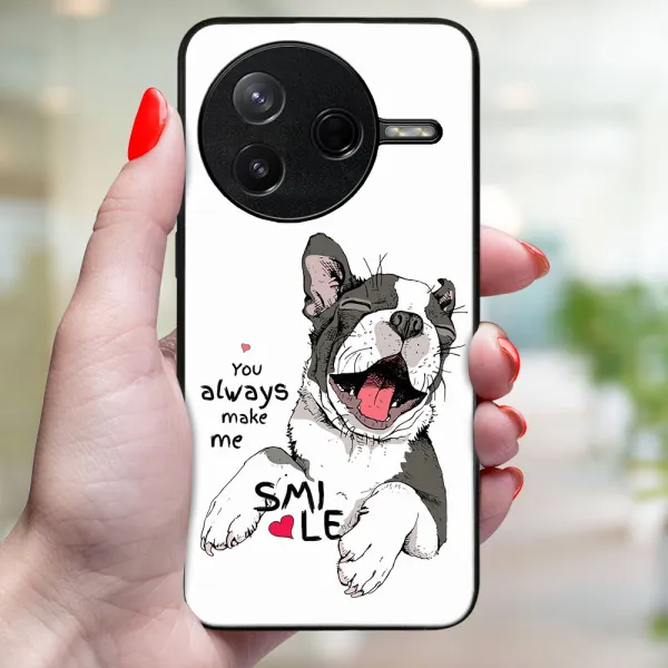 MY ART Ochranný kryt pre Xiaomi Poco F7 Pro SMILE (189)