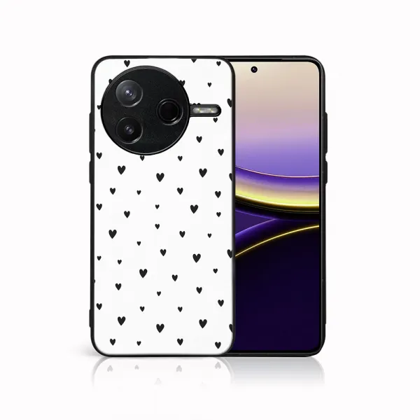 MY ART Ochranný kryt pre Xiaomi Poco F7 Pro BLACK HEARTS (167)