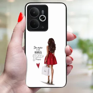 MY ART Ochranný kryt pre Realme 14 5G RED DRESS (137)