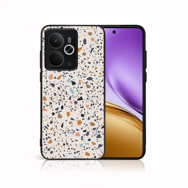 MY ART Ochranný kryt pre Realme 14 5G BEIGE TERRAZZO (162)