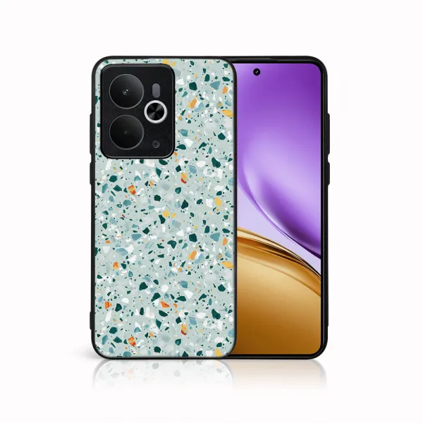 MY ART Ochranný kryt pre Realme 14 5G BLUE TERRAZZO (164)